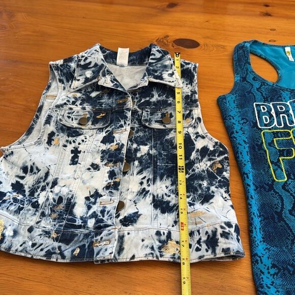 Zumba Fitness The Mission Vest and Break it Free Racer-back Tank Set - Picture 15 of 15